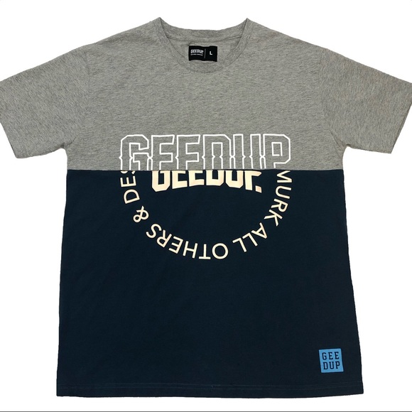 Geedup Murk All Others Urban Trendy 2-Tone T-Shirt - Picture 2 of 6